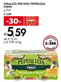 Bennet Insalata per riso peperlizia PONTI offerta