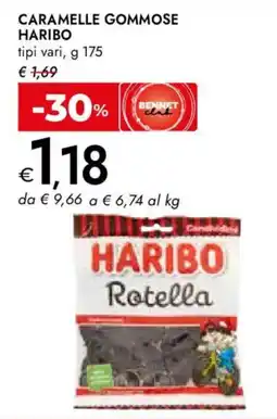 Bennet Caramelle gommose HARIBO offerta