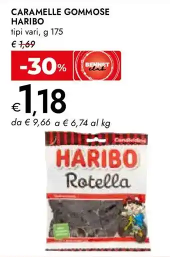 Bennet Caramelle gommose HARIBO offerta