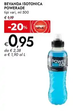 Bennet Bevanda isotonica POWERADE offerta