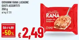 Famila Giovanni rana lasagne offerta