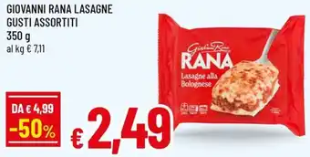 Giovanni rana lasagne
