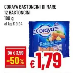 Famila Coraya bastoncini di mare 12 bastoncini offerta