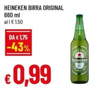 Famila Heineken birra original offerta
