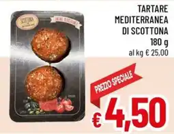 Famila Tartare mediterranea di scottona offerta