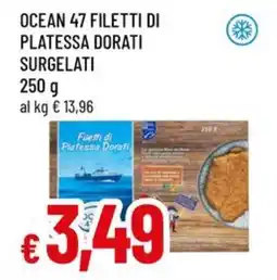 Famila Ocean 47 filetti di platessa dorati surgelati offerta