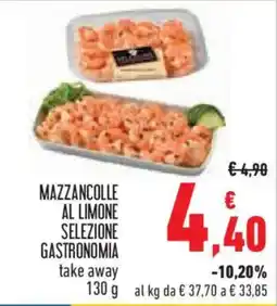 Conad Mazzancolle al limone selezione gastronomia offerta
