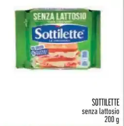 Conad SOTTILETTE senza lattosio offerta
