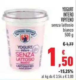 Conad Yogurt intero VIPITENO offerta