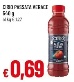 Famila Cirio passata verace offerta