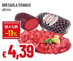 Famila Bresaola d'angus offerta