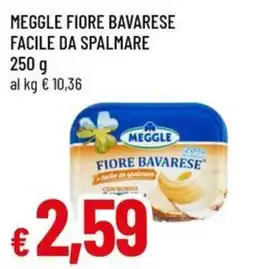 Famila Meggle fiore bavarese facile da spalmare offerta