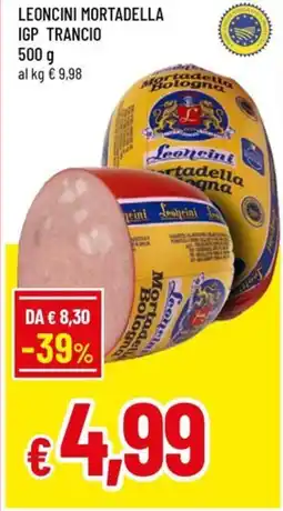 Famila Leoncini mortadella igp trancio offerta