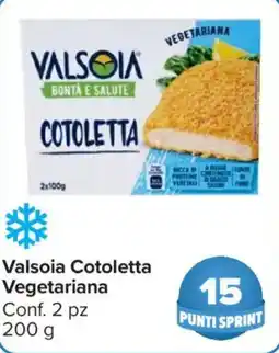 Carrefour Market Valsoia Cotoletta Vegetariana offerta