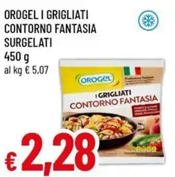 Famila Orogel i grigliati contorno fantasia surgelati offerta