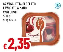 Famila G7 vaschetta di gelato lavorato a mano offerta
