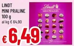 Famila Lindt mini praline offerta