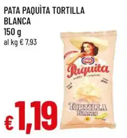 Famila Pata paquita tortilla blanca offerta