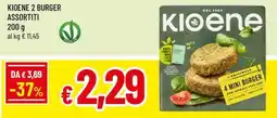Famila Kioene 2 burger offerta