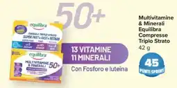 Carrefour Market Multivitamine & Minerali Equilibra Compresse Triplo Strato offerta