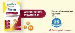 Carrefour Market Ferro + Vitamina C 60 Equilibra offerta