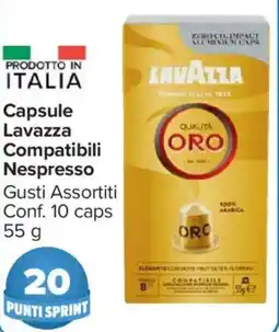 Carrefour Market Capsule Lavazza Compatibili Nespresso offerta