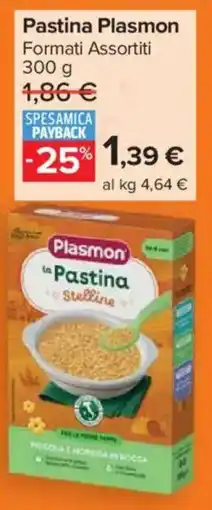 Carrefour Market Pastina Plasmon offerta
