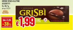 Famila Grisbì senza glutine offerta