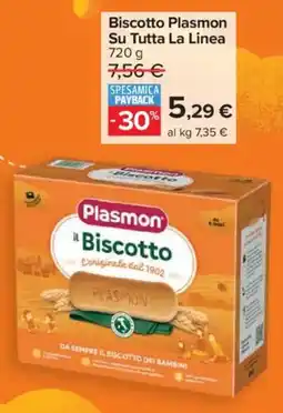 Carrefour Market Biscotto Plasmon Su Tutta La Linea offerta