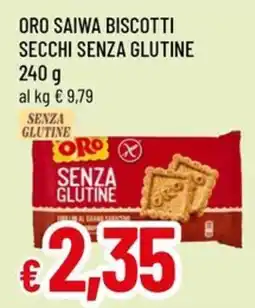 Famila Oro saiwa biscotti secchi senza glutine offerta