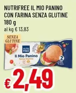 Famila Nutrifree il mio panino con farina senza glutine offerta