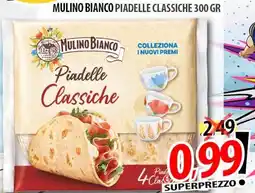 Il Genio Supermercato Mulino bianco piadelle classiche offerta