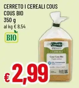 Famila Cerreto i cereali cous cous bio offerta