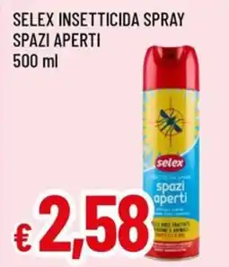 Famila Selex insetticida spray spazi aperti offerta