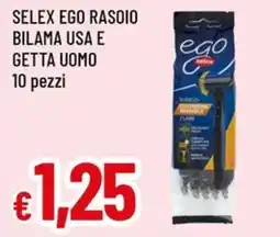 Famila Selex ego rasoio bilama usa e getta uomo offerta