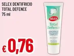 Famila Selex dentifricio total defence offerta