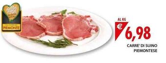 Mercatò Local Carre' di Suino Piemontese offerta