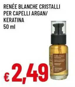 Famila Renée blanche cristalli per capelli argan/ keratina offerta