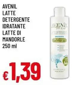 Famila Avenil latte detergente idratante latte di mandorle offerta