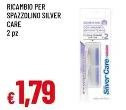Famila Ricambio per spazzolino silver care offerta