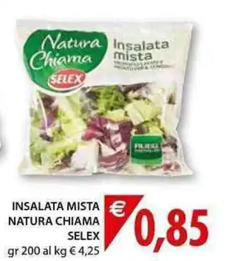 Mercatò Local Selex Natura Chiama Insalata Mista 200gr offerta