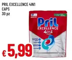 Famila Pril excellence 4in1 caps offerta