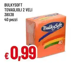 Famila Bulkysoft tovaglioli 2 veli offerta