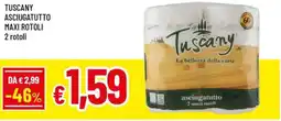 Famila Tuscany asciugatutto maxi rotoli offerta