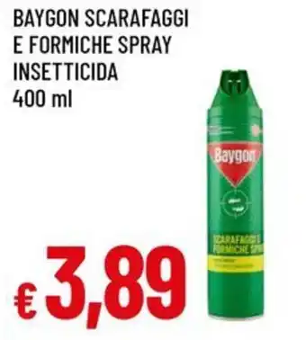 Famila Baygon scarafaggi e formiche spray insetticida offerta