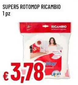 Famila Super5 rotomop ricambio offerta