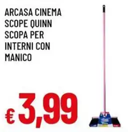 Famila Arcasa cinema scope quinn scopa per interni con manico offerta
