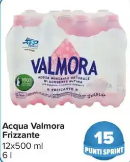 Carrefour Market Acqua Valmora Frizzante offerta