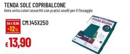 Famila Tenda sole copribalcone offerta