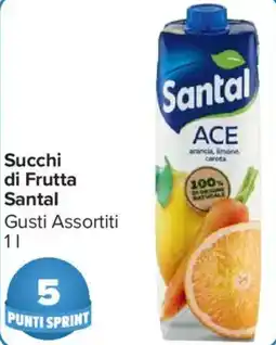 Carrefour Market Succhi di Frutta Santal offerta
